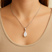 Moonstone Teardrop Pendant