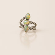 Aurora Teardrop Ring