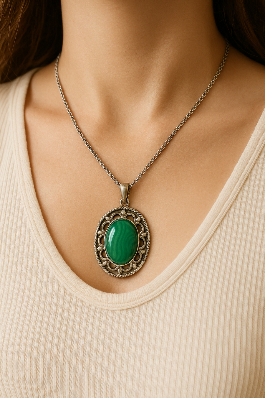 Malachite Pendant