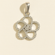 Silver Flower Pendant